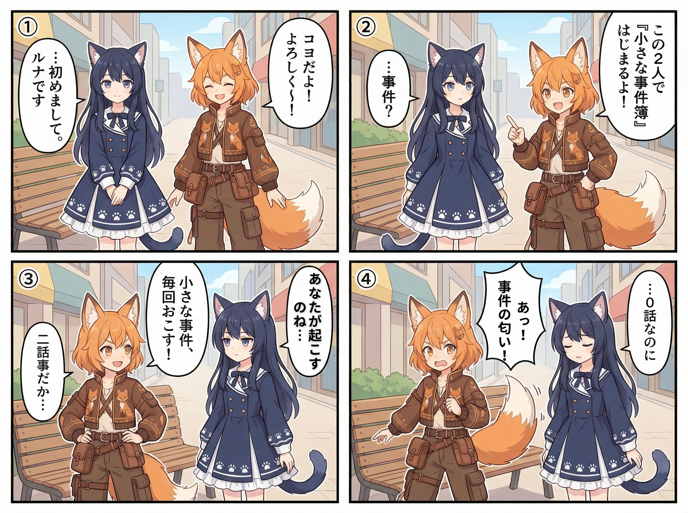 ルナコヨ 4コマ（漫画）